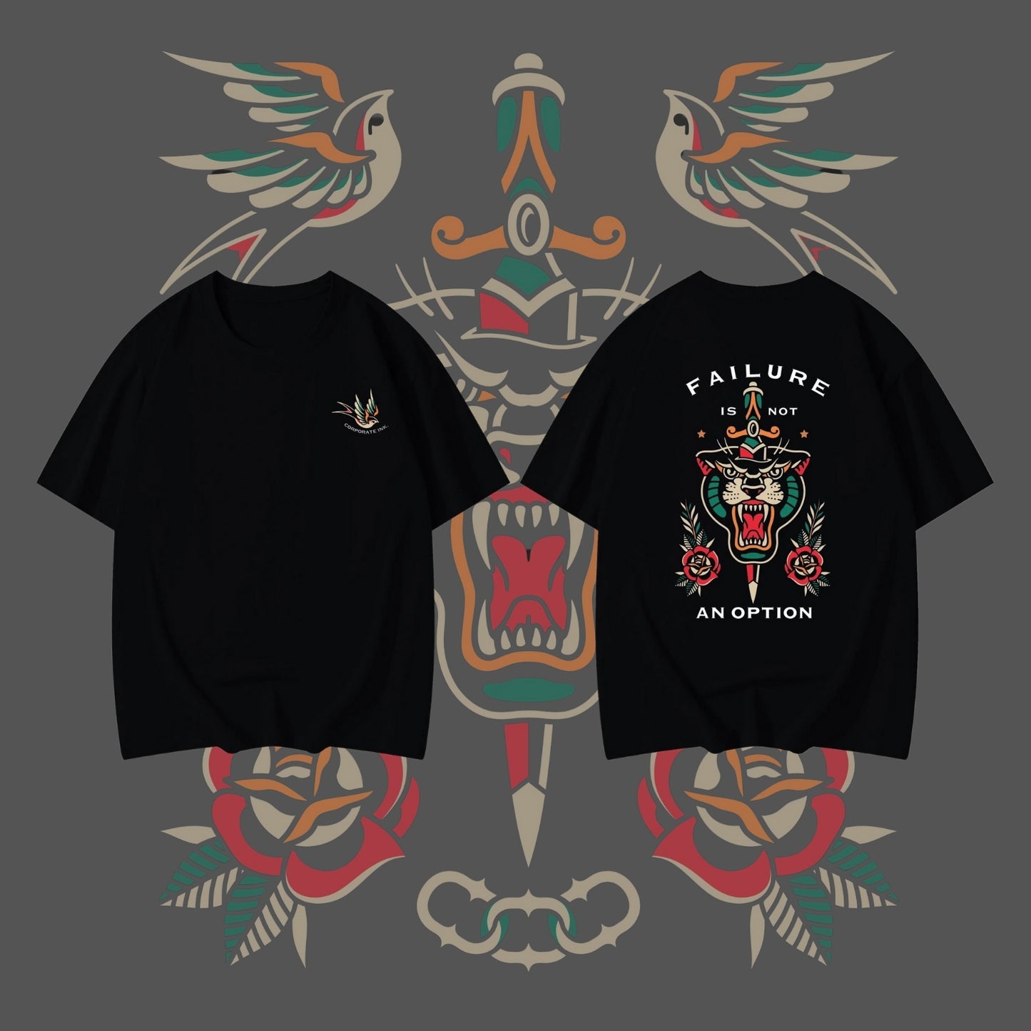 Not An Option Heavyweight Tee