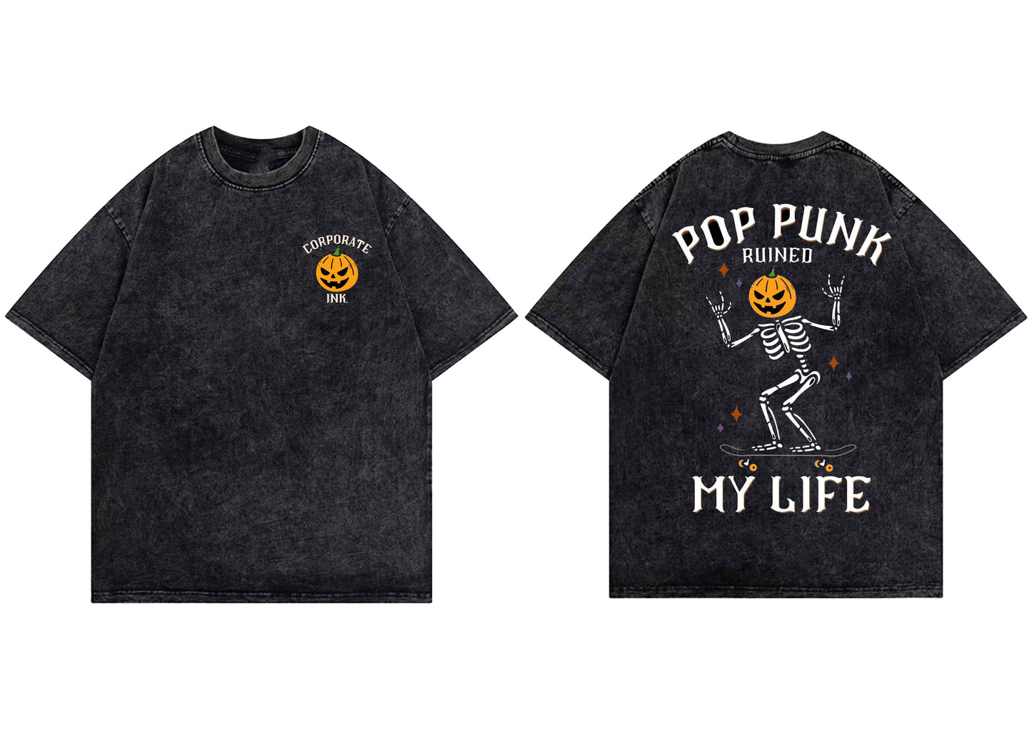 Pop Punk Ruined My Life Heavyweight Tee