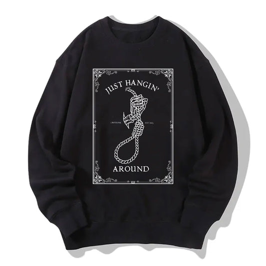 Hangin' Around Form-Fit Crewneck