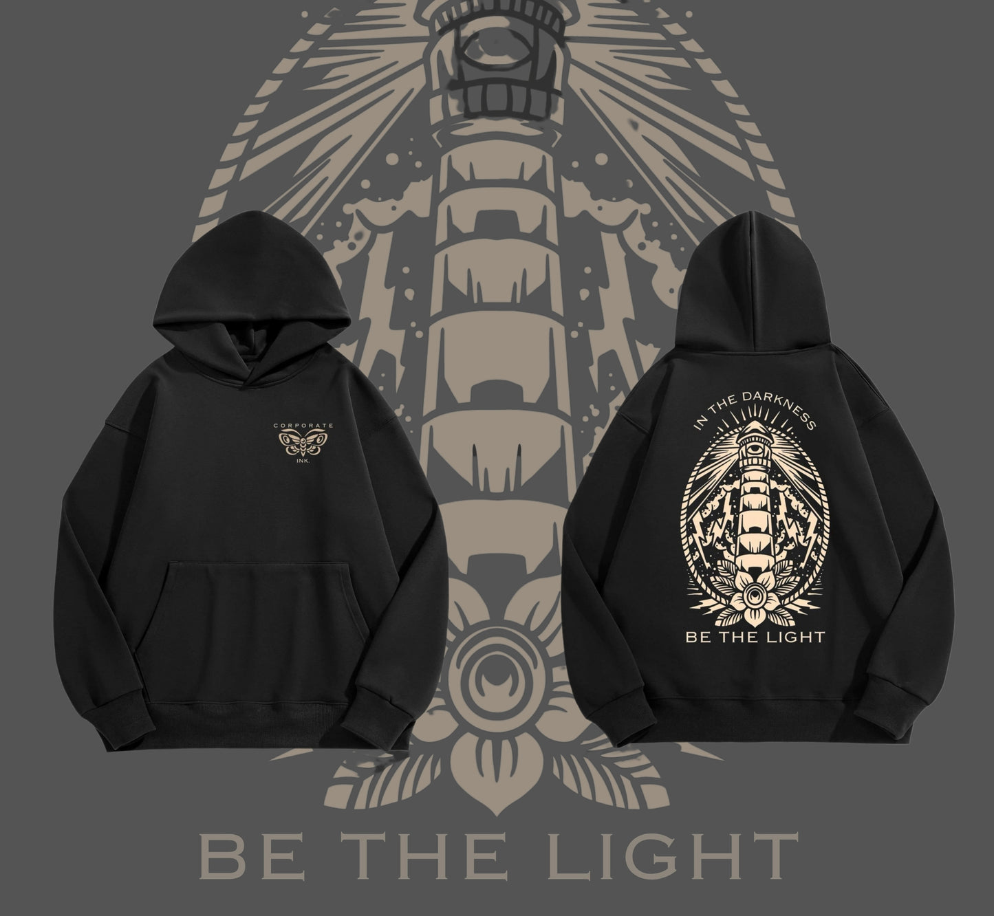 Be The Light Heavyweight Hoodie