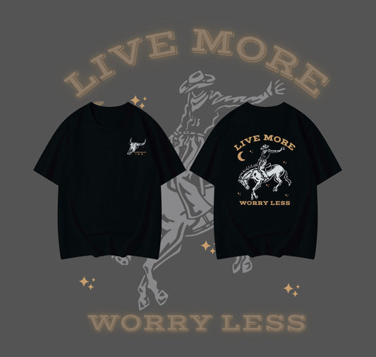 Live More Heavyweight Tee